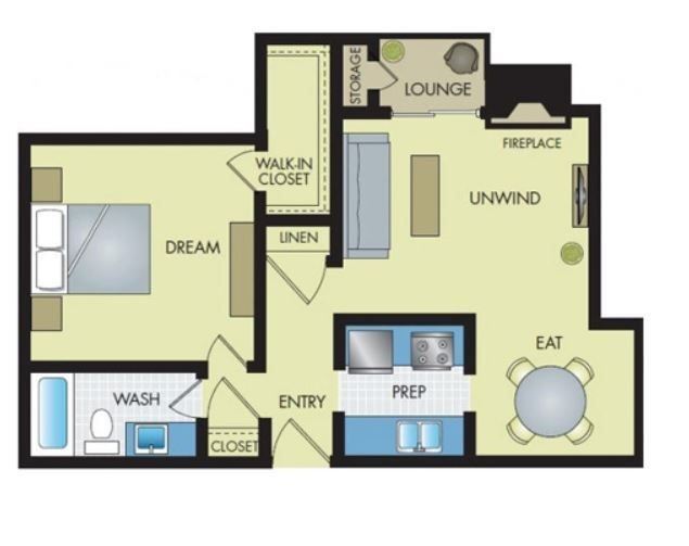 1 Bathroom 1 Bath