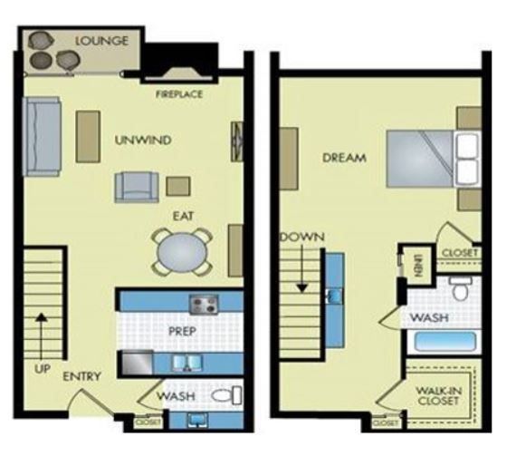 1 Bathroom 1 Bath Town Home