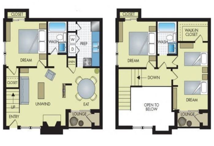 3 Bathroom 2 Bath