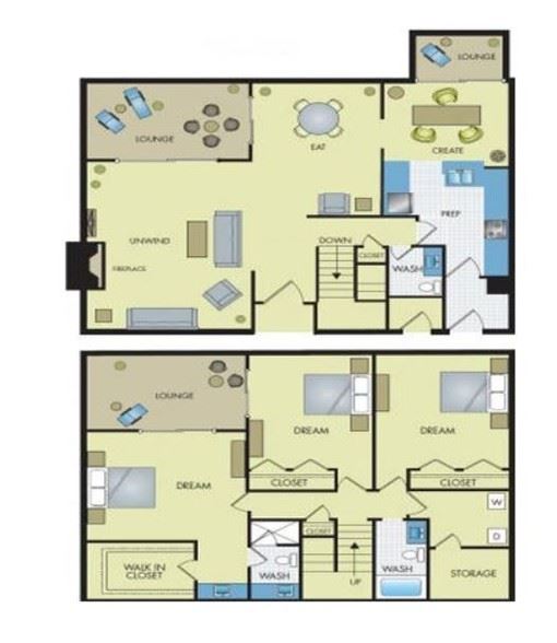 3 Bathroom 2.5 Bath