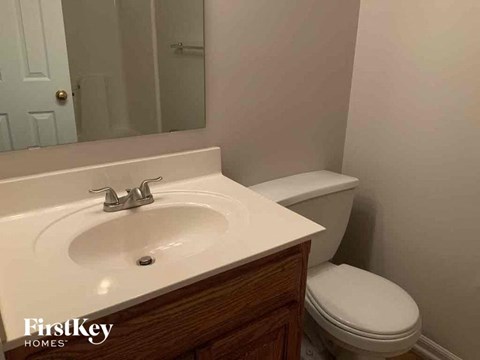 a small bathroom with a sink and a toilet