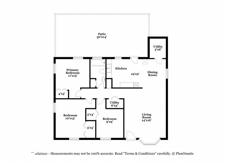 this is the floor plan for the apartment
