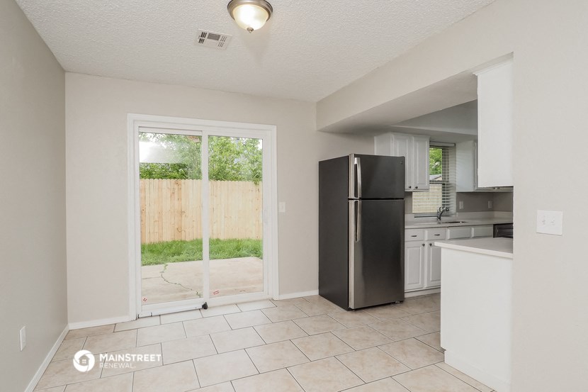 the kitchen is clean and ready for us to use