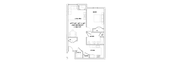 007 1 Bedroom 1 Bath