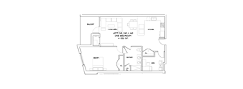 010 1 Bedroom 1 Bath + Den