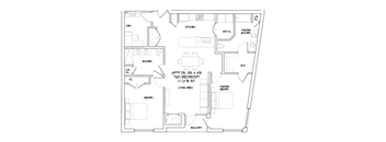 015 2 Bedroom 2 Bath + Den