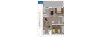 Two Bedroom One Bath