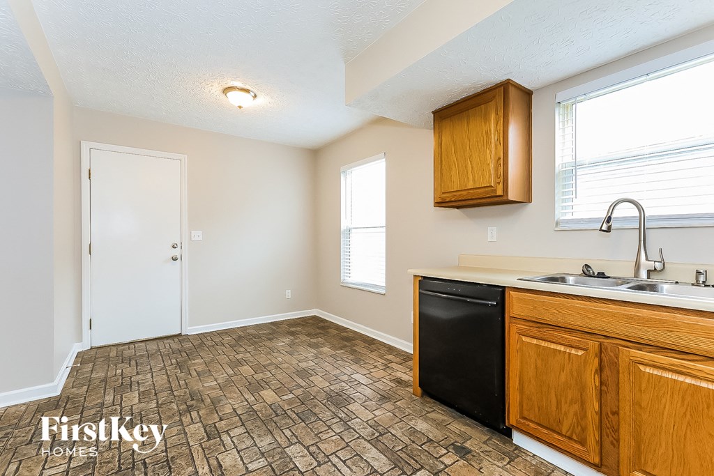 the kitchen is clean and ready for us to use