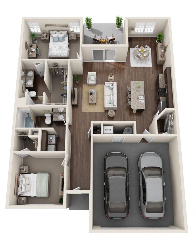DeWitt Michigan Apartment Rentals Redwood DeWitt Willowood Floor Plan