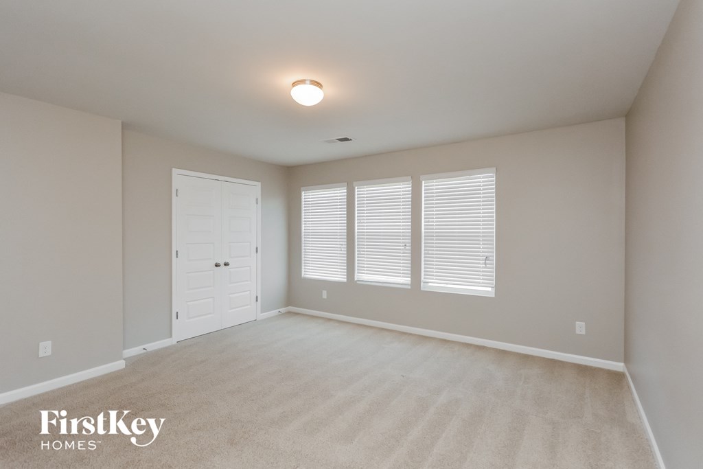 the living room is clean and ready to use