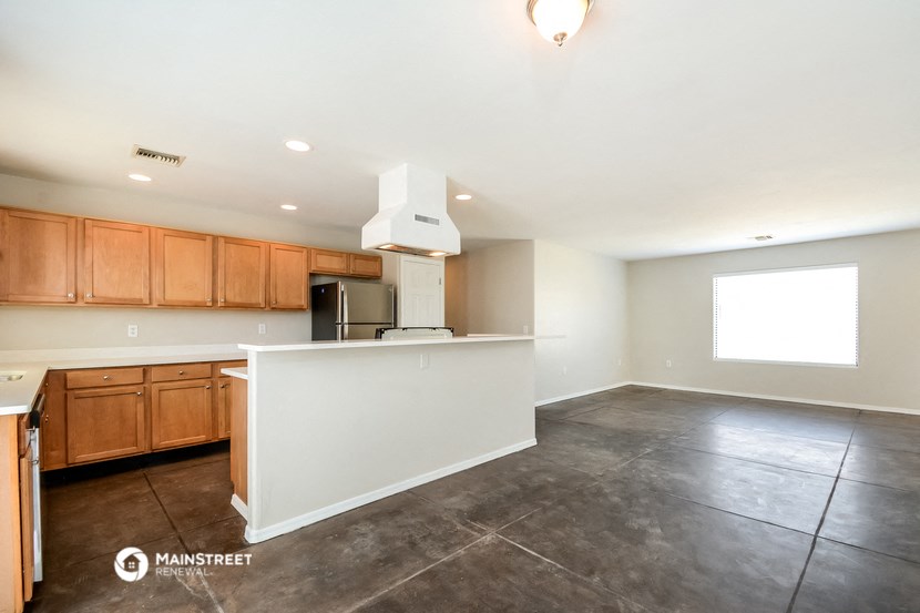 the kitchen is clean and ready for us to use