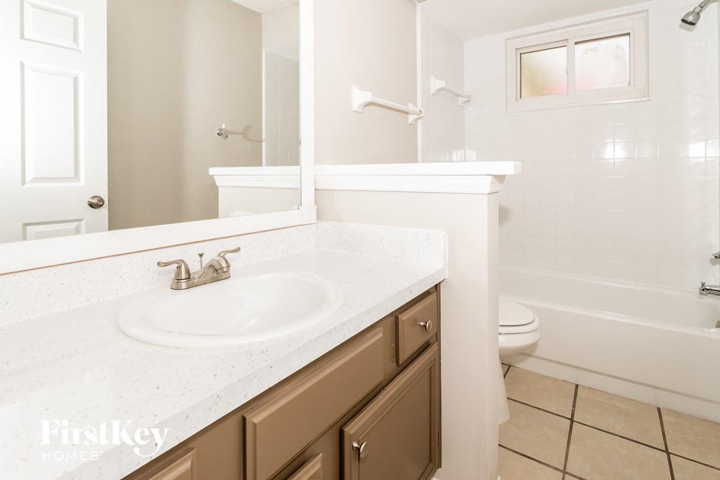 a bathroom with a sink and a toilet