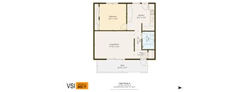 216 - 1 Bed, 1 Bath