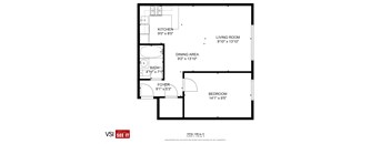 1 Bedroom, 1 Bath