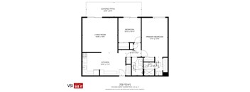 2 bedroom, 2 bathroom