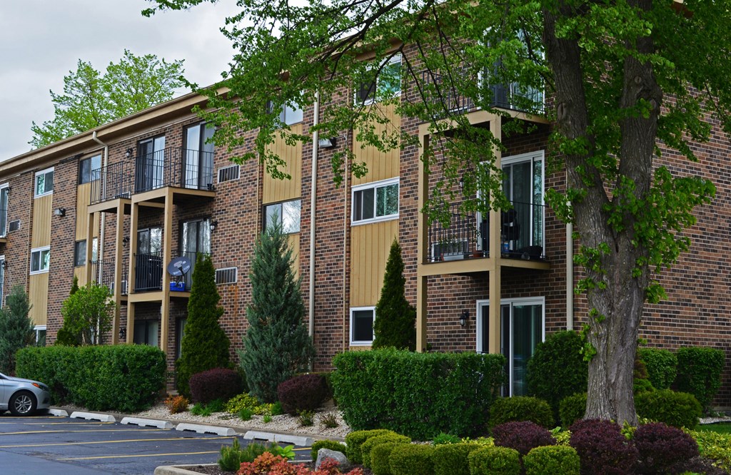 our apartments are located in a quiet area with ample parking