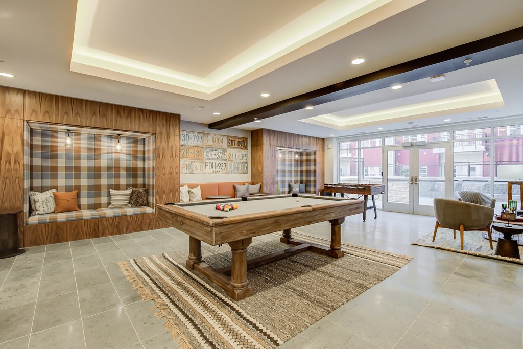 Pool Table in Clubhouse