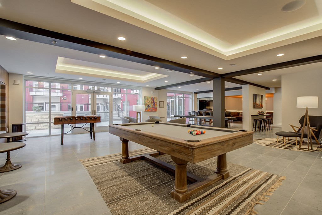 Pool Table in Clubhouse