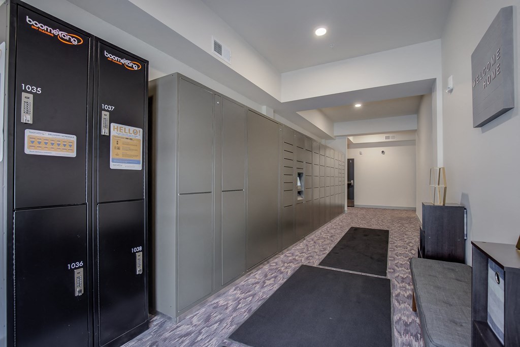 Package Lockers Available