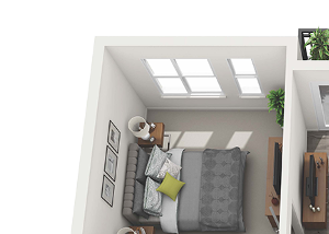 2 Bedroom 2 Bath