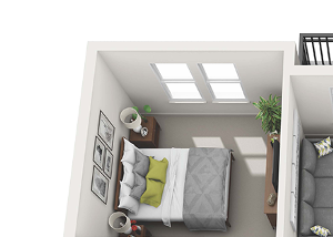 2 Bedroom 2 Bath