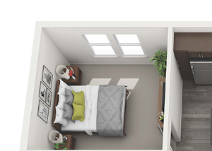 2 Bedroom 2 Bath