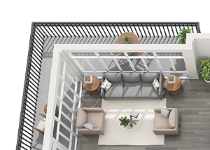 2 Bedroom 2 Bath