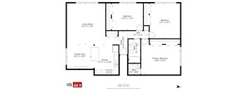3 bedroom, 1.5 bath
