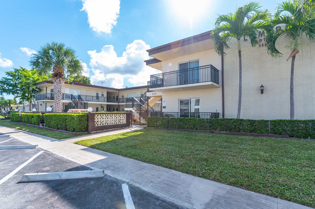 the building in which the apartment is located