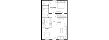 A1 1 Bed/ 1 Bath