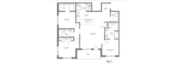 3 Bedrooms, 2 Bathrooms F