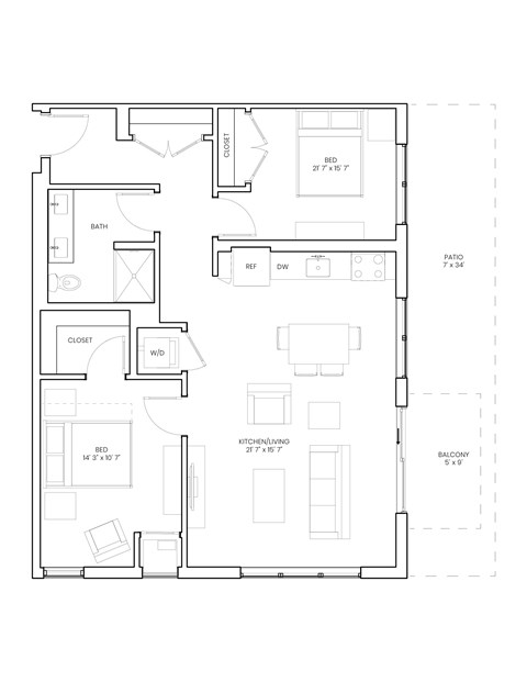 150 Snelling Ave North Studio-2 Beds Apartment for Rent - Photo Gallery 63