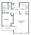 1 BEDROOM (A3) Remodeled