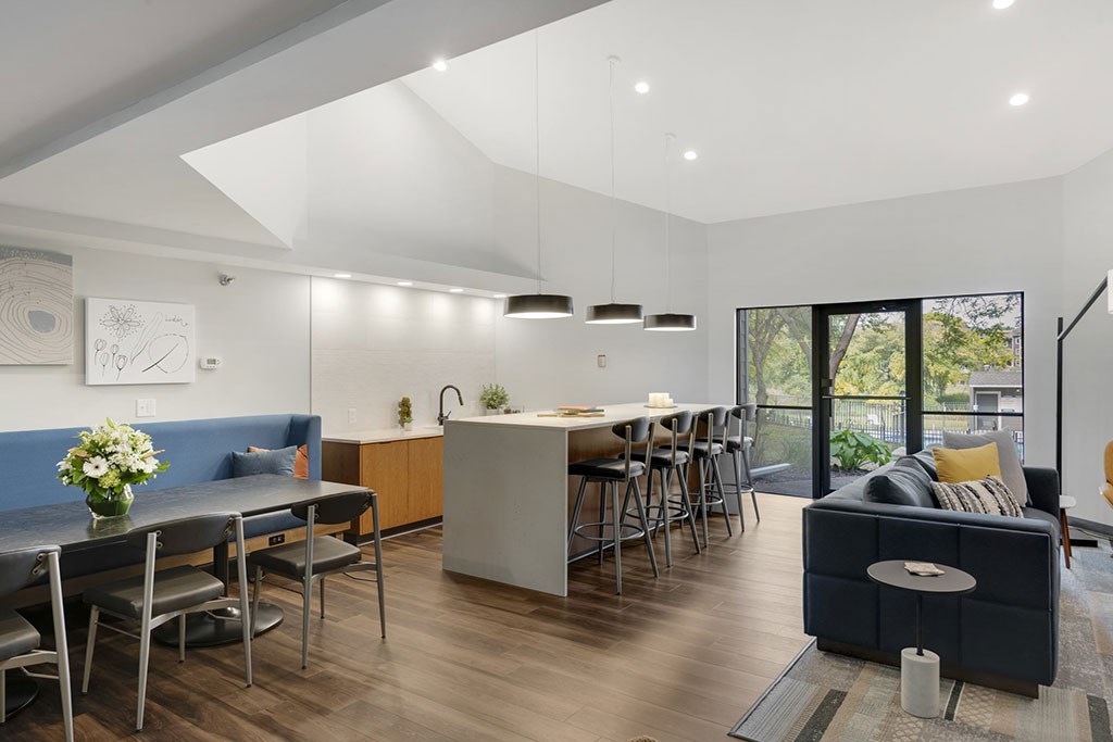 Kitchen Area in resident lounge