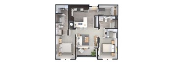 2 Bedrooms, 2 Bathrooms