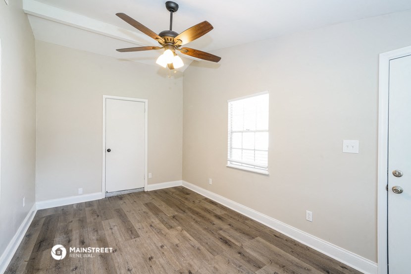 the living room of our new home