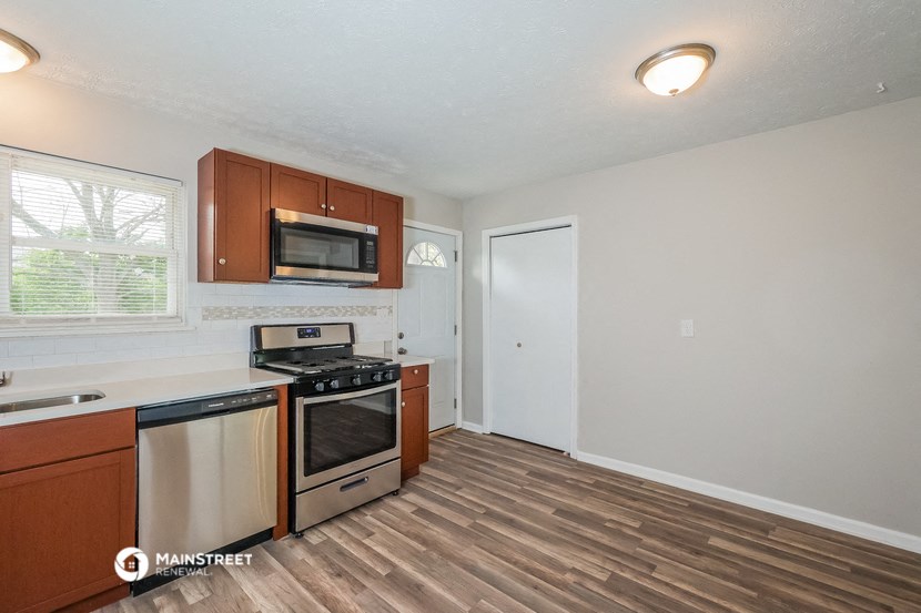 the kitchen of our studio apartment at