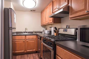 Stainless Steel Kitchen Appliances at Walnut Towers at Frick Park, Squirrel Hill, Pittsburgh