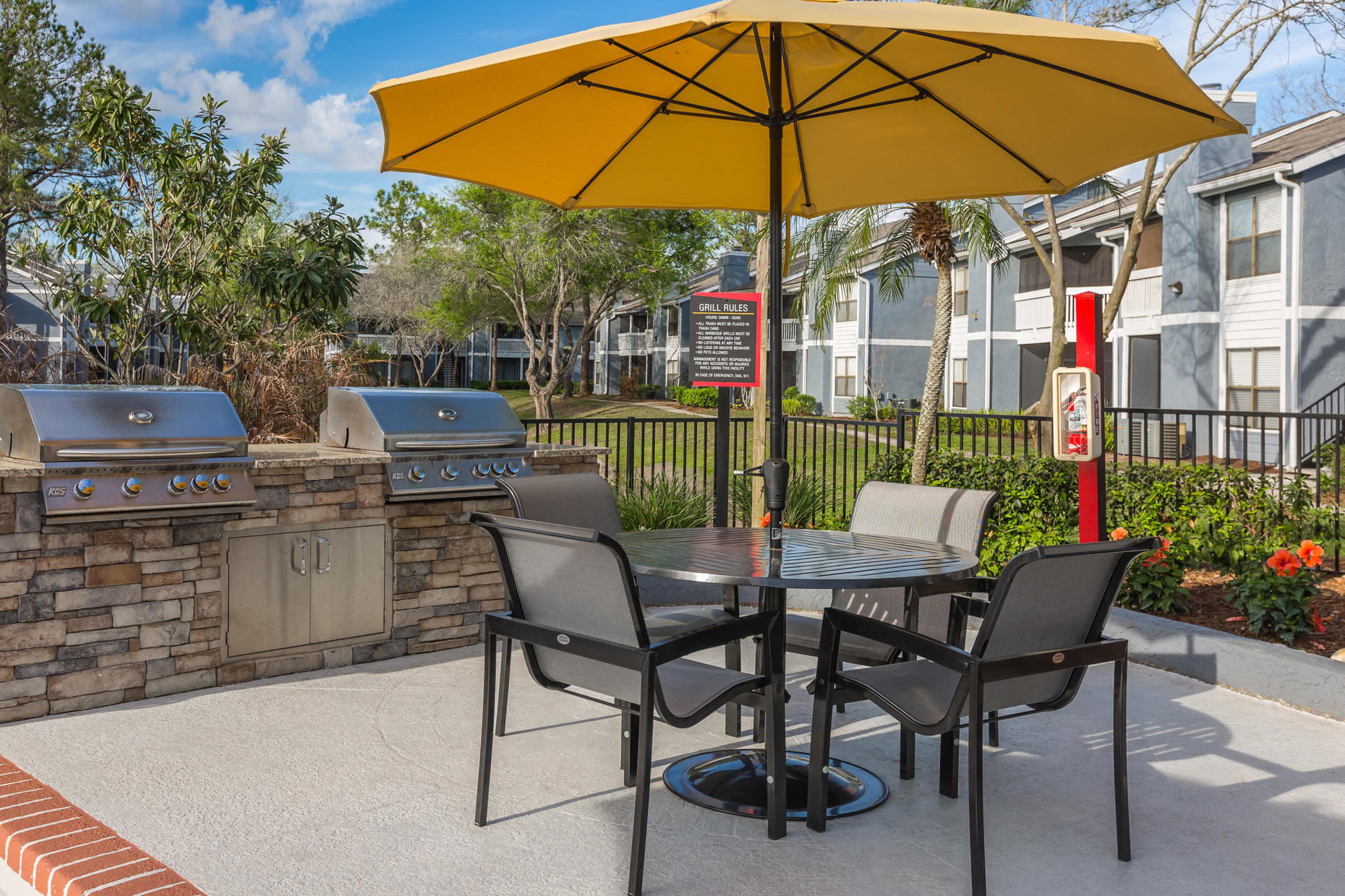Grills at Northgreen at Carrollwood Apartments in Tampa, FL