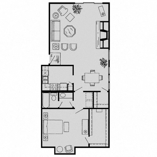 Floor Plans Of Woodlake On The Bayou Apartments In Houston Tx
