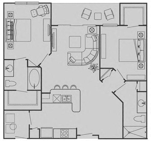 1001 Lake Carolyn Parkway Studio-2 Beds Apartment for Rent - Photo Gallery 38