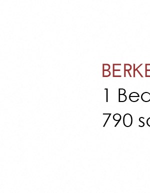 Berkeley - 1 bedroom Berkeley - 1 bedroom