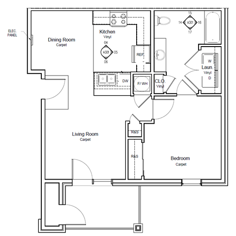 1569 Sanford Lane 1-2 Beds Apartment for Rent - Photo Gallery 21