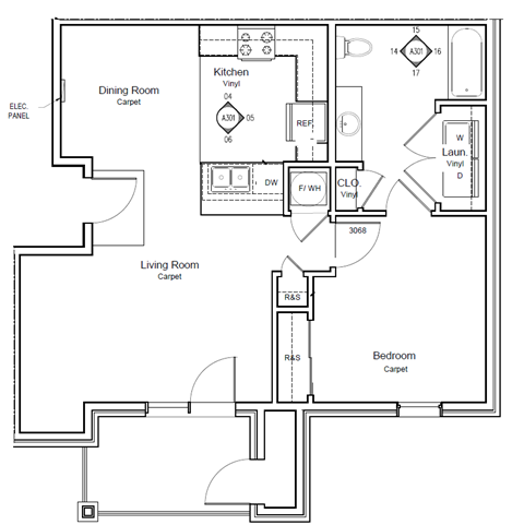 1569 Sanford Lane 1-2 Beds Apartment for Rent - Photo Gallery 23