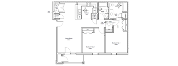 2 Bedrooms, 2 Bathrooms