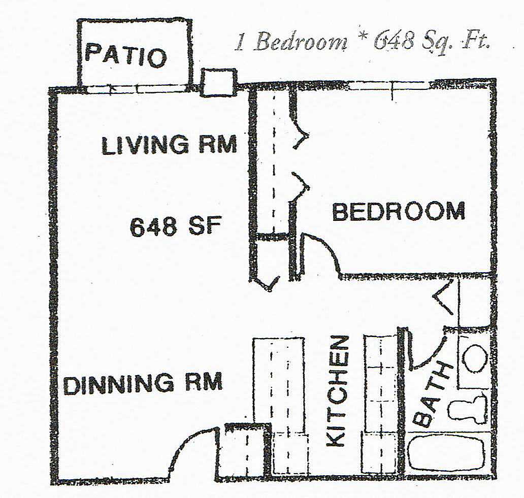 1 Bedroom 1 Bath