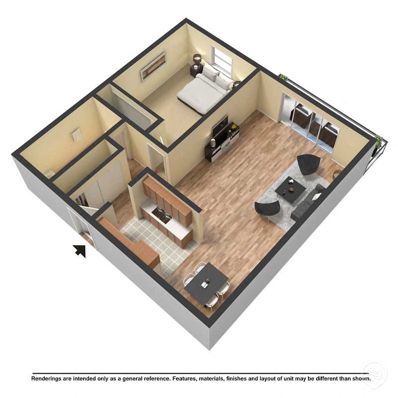 1 Bedroom 1 Bathroom