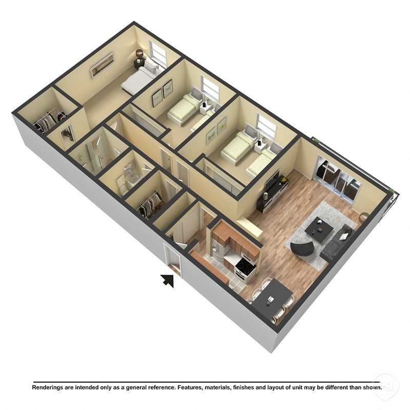 3 Bedroom 2 Bathroom