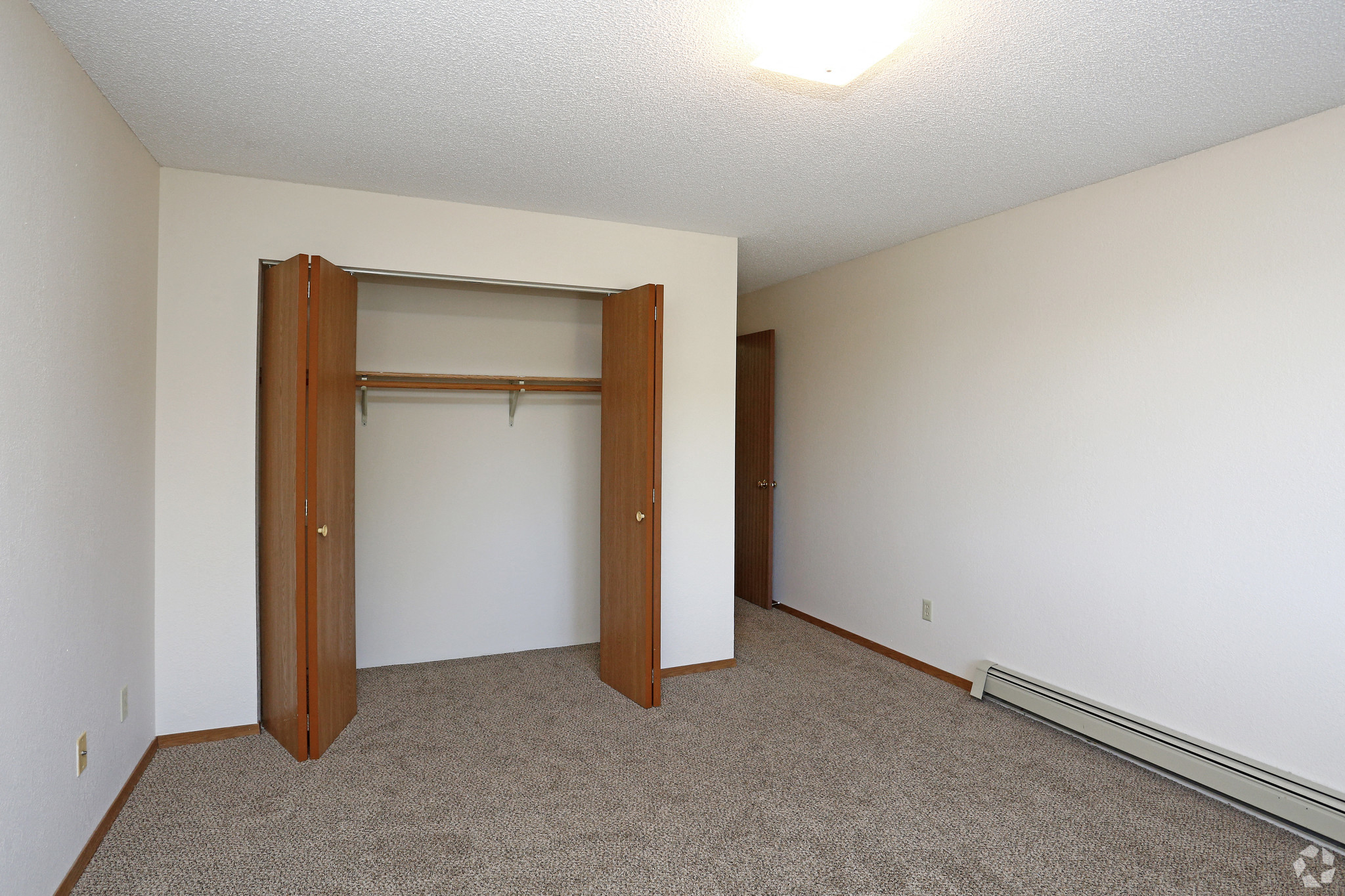 Bedroom with large closet