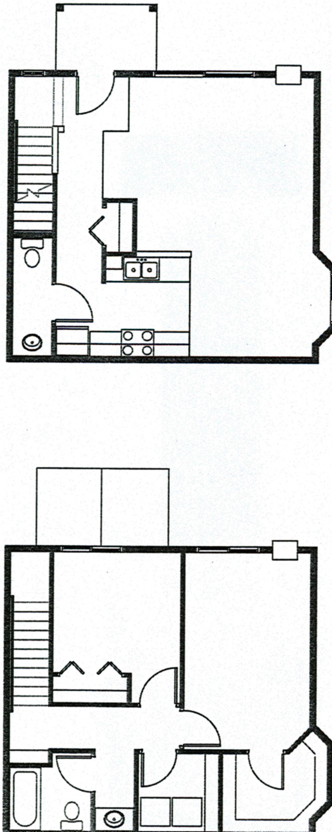 2 Bedroom 1.5 Bath Affordable